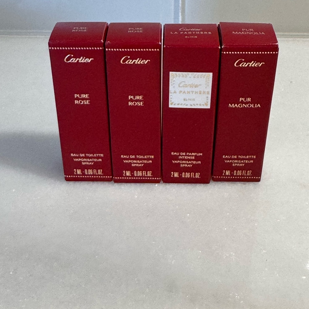 Cartier Red Perfume Collection - Picture 3 of 7